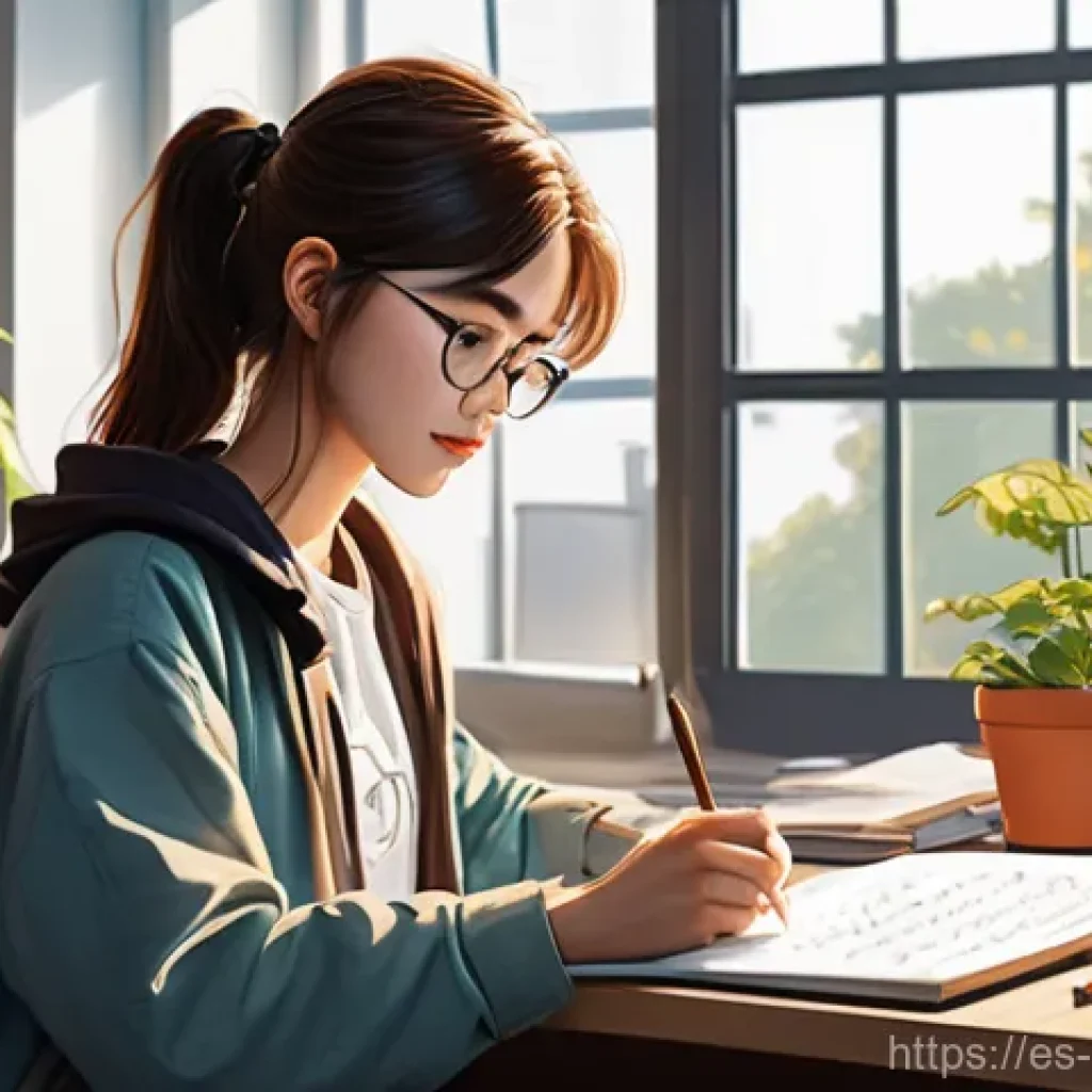 웹툰작가 업무일지 작성법 - **Prompt:** A young webtoon artist, either male or female, is deeply engrossed in creating digital a...