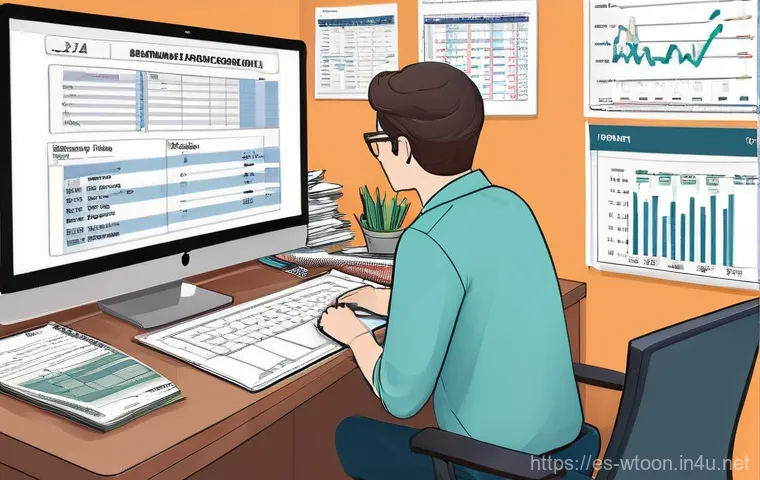 웹툰작가가 알아야 할 세무 상식 - **Prompt 2: Organized Webtoon Creator Managing Income and Deductions**
    "A confident and organize...