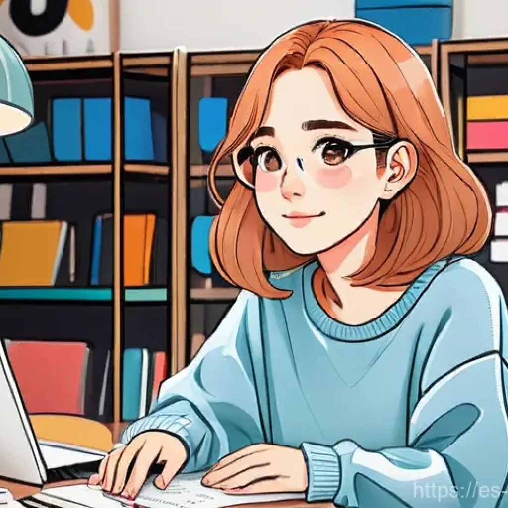 웹툰작가의 커뮤니케이션 기술 - **Prompt: Engaging Webtoon Artist Connecting with Audience**
    "A vibrant, medium shot of a young ...