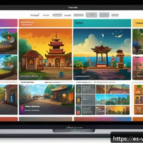 Home 30 웹툰작가의 이직을 위한 포트폴리오 - A digital artist’s portfolio scene featuring a modern, clean website interface displayed on a smartp...